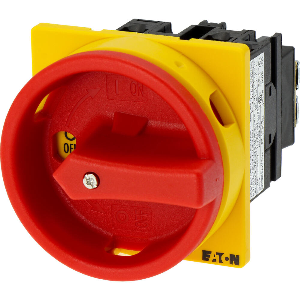 Eaton T0 20A 3-Pôles Interrupteur D'Arrêt D'Urgence Principal - 081588