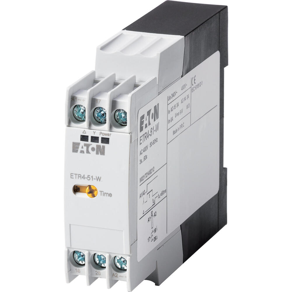 Eaton ETR4-51-W Étoile Delta Minuterie Relais 400VAC - 031885