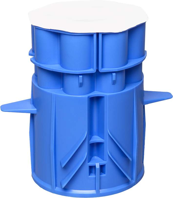 ABB CB70Z Round Junction Box 70mm For Hollow Core Slabs - 1SPA007110F0525