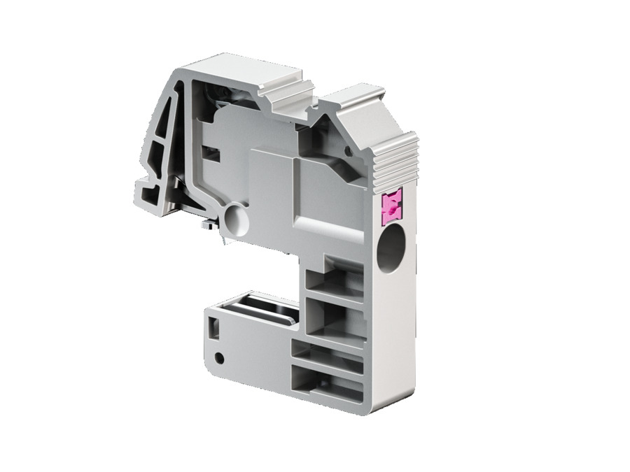 Rittal SV Push In Conductor Clamp 0.5-4mm 10mm - 3455505 [10 Pieces]