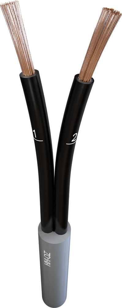 TKF Halogeenvrije Besturingskabel 2x0.75mm² CCA - 177102