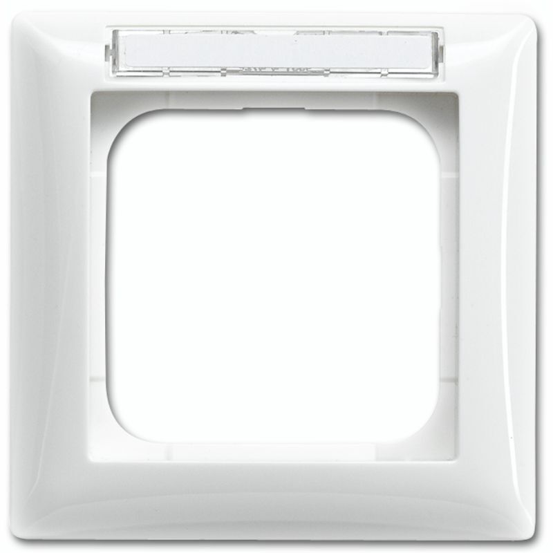 ABB Einzelrahmen Abdeckung Mit Textfenster - 2CKA001754A4548