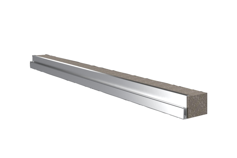 Rittal VX Cable Entry Section Aluminum 600mm - 8618800 [2 Pieces]