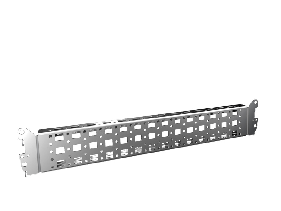 VX System Chassis 500mm Hutschienen-Befestigung 23x64mm - 8617120 [4 Stück]