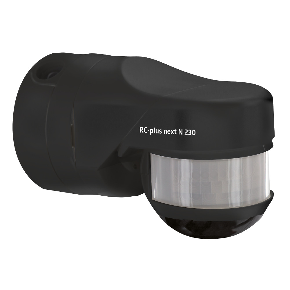 Beg Bewegingsdetector Rc Plus Volgende 230 Zwart Ip54 20m - 93333