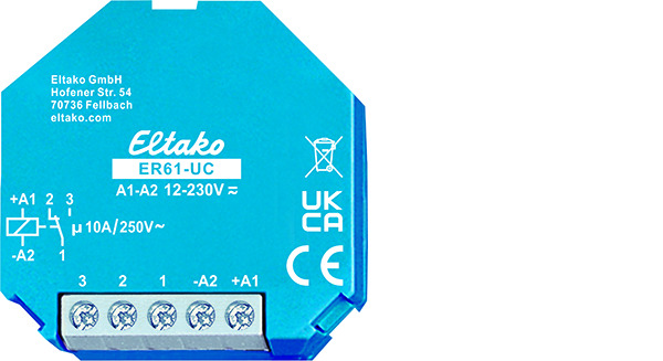 Eltako Er61-Uc Relais Électronique De Commutation 10A 250V - 61001601