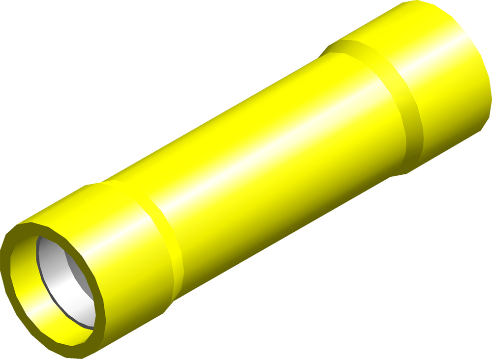 Conex Wire Connector Yellow 4.0-6.0mm² - CE040301 [100 Pieces]