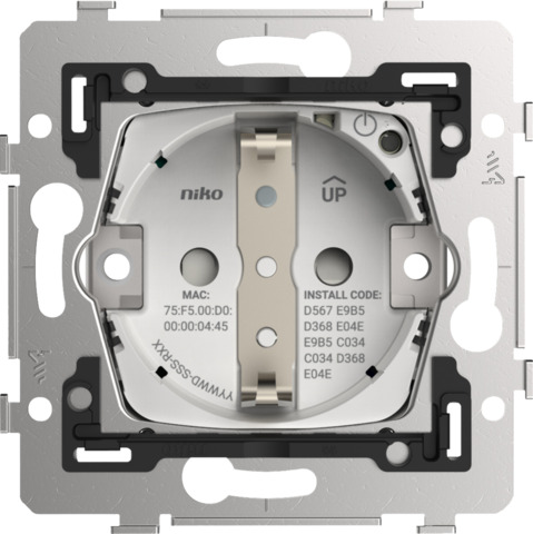 Niko Home Control Smarte Steckdose Mit Energieüberwachung - 170-34605