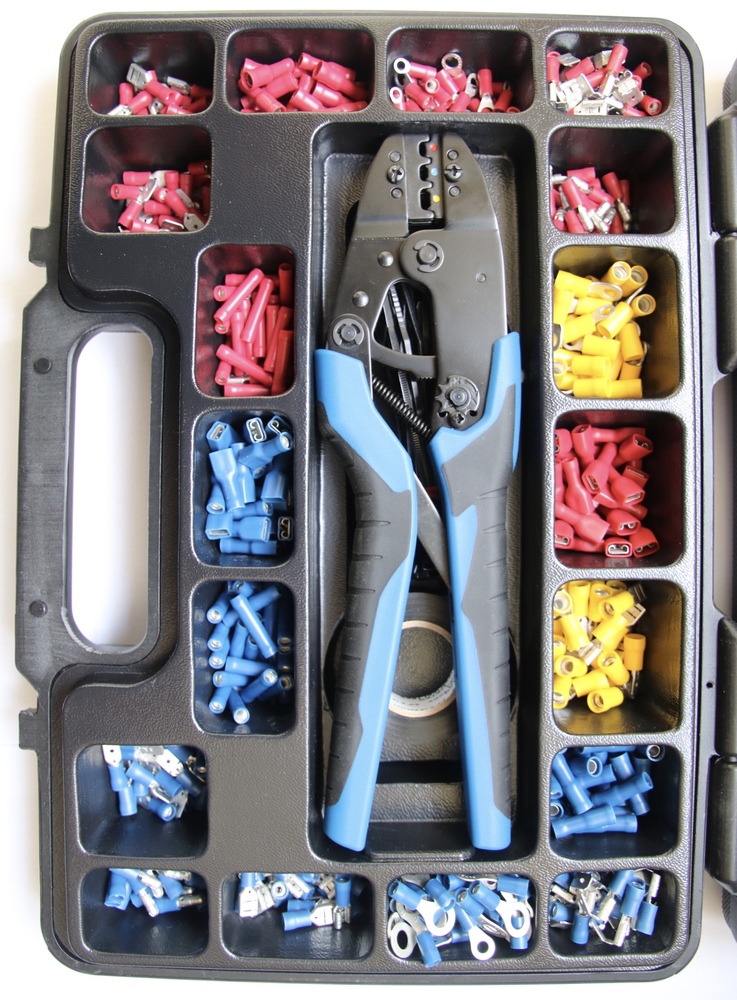 Conex CE Professional Insulated Terminal Kit With Crimping Tool - CE900101