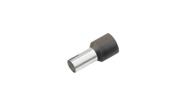 Geïsoleerde Draad Eindhulzen 1.5mm² DIN 46228 Zwart - 185004 [500 Stuks]
