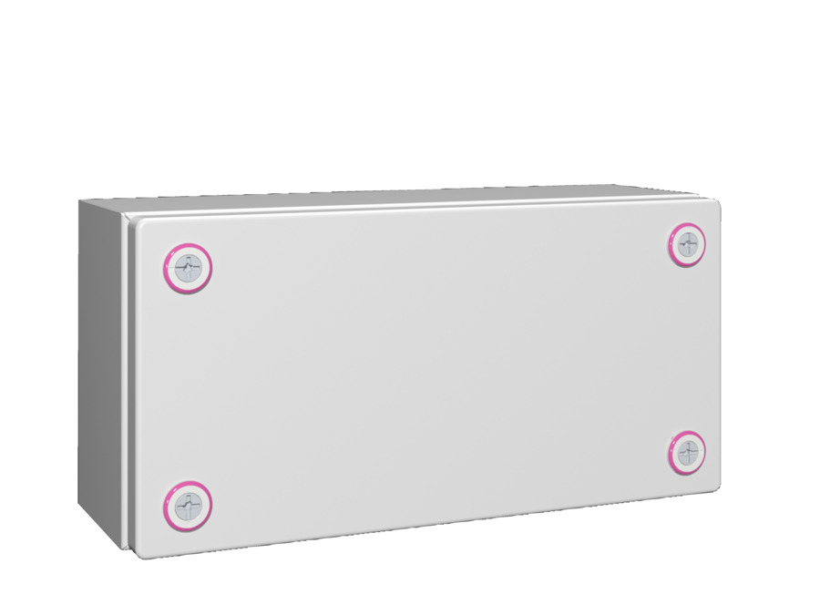 Rittal KX Stahl Anschlussdose 300x150x120mm RAL7035 - 1501000