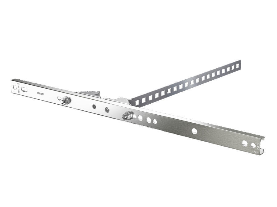 Rittal AX Kit De Abrazadera De Montaje De Poste 40-170mm - 2584100 [2 Piezas]