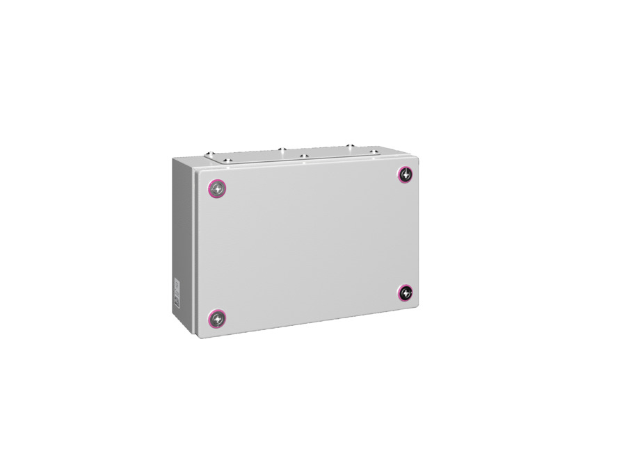 Rittal KX Caja De Terminal De Montaje En Pared 300x200x120mm - 1531000