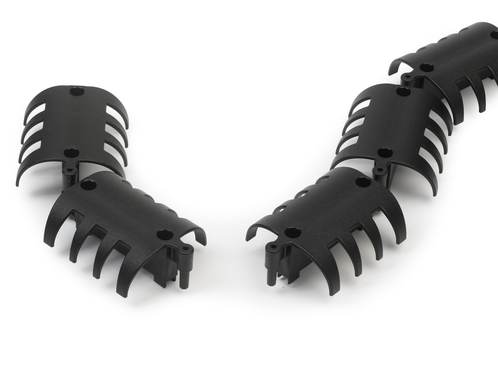 OCS Múnich Sistema De Gestión De Cables Horizontal 100mm 15PC - 49.20.001 [15 Piezas]