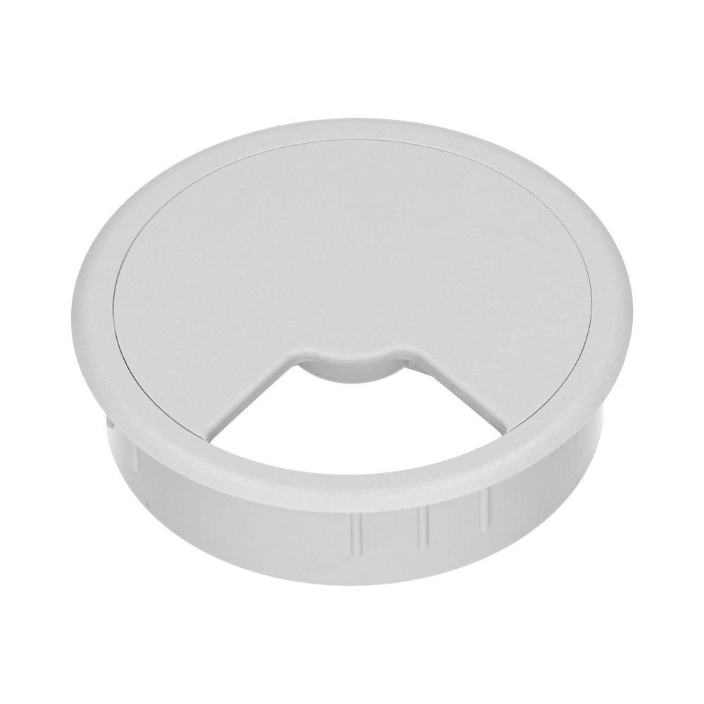 Pasacables De Escritorio 80mm Gris Claro - 49.80.024