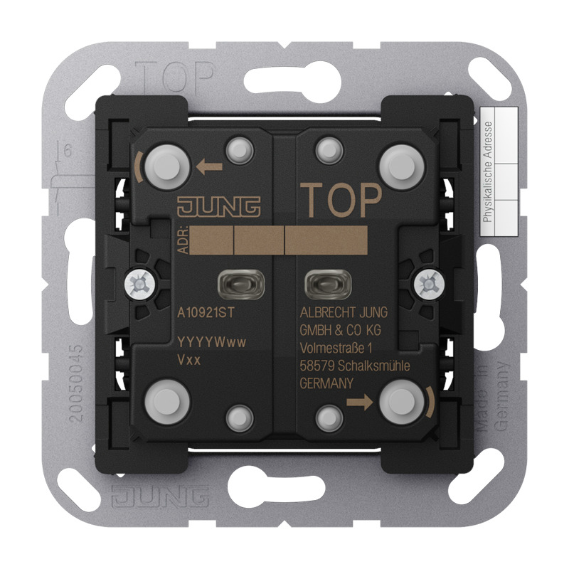 JUNG KNX F10 Universeel 2-Kanaals Drukknopmodule - A10921ST
