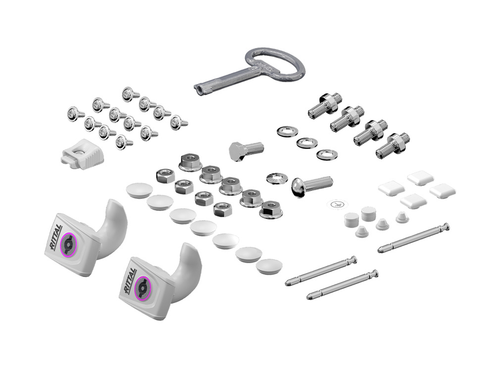 Kit De Matériel De Fixation Rittal AX Pour Enceinte À Une Porte - 5051300