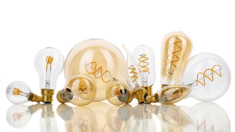 Bailey Spiraled Basic A60 E27 3W LED Filament Bulb 2200K - 143618