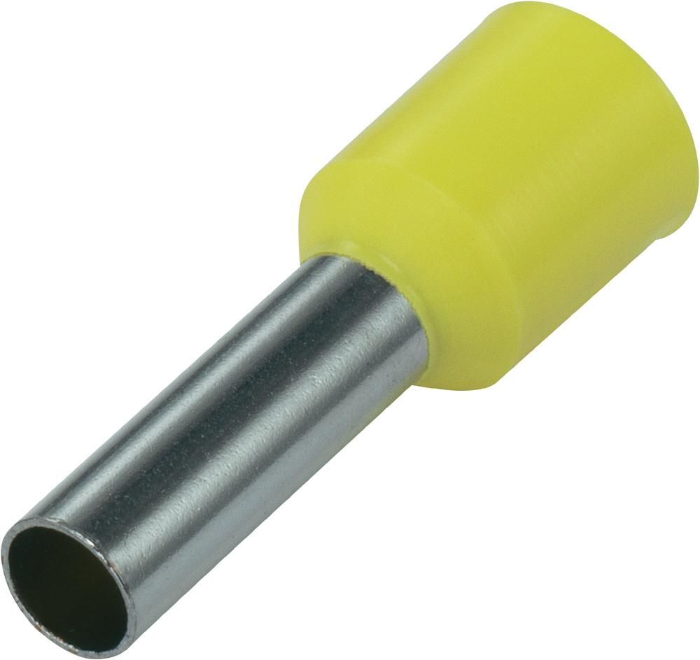 Gelber Ferrule Terminal 25mm² 16mm Barrel - CE501001 [50 Stück]