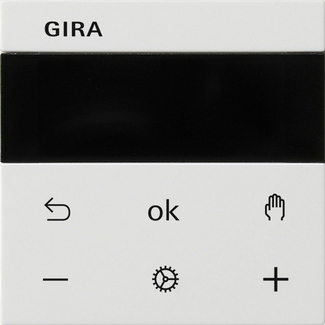 Gira System 3000 Smart Temperature Controller Display - 539327