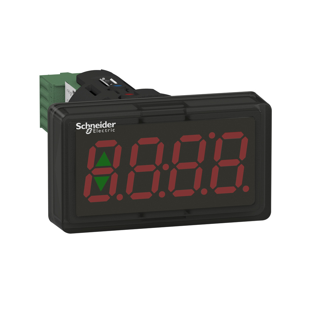 Schneider Electric XB5 Digitales Panelmeter 4 Ziffern LED Anzeige - XBH1AA0R4