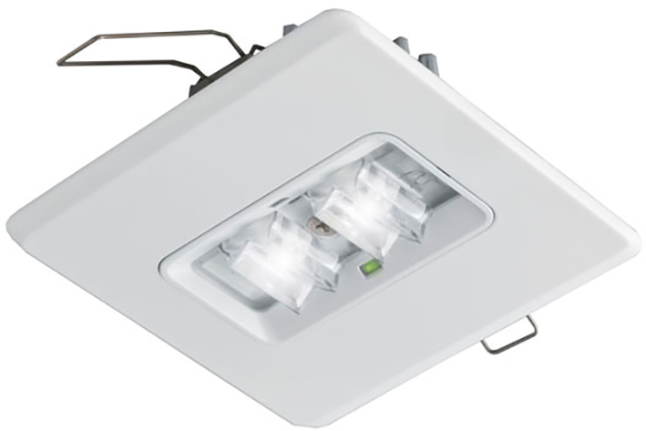 2W Quadratische LED Notbeleuchtung Einbauleuchte - 7TCA091150R0169