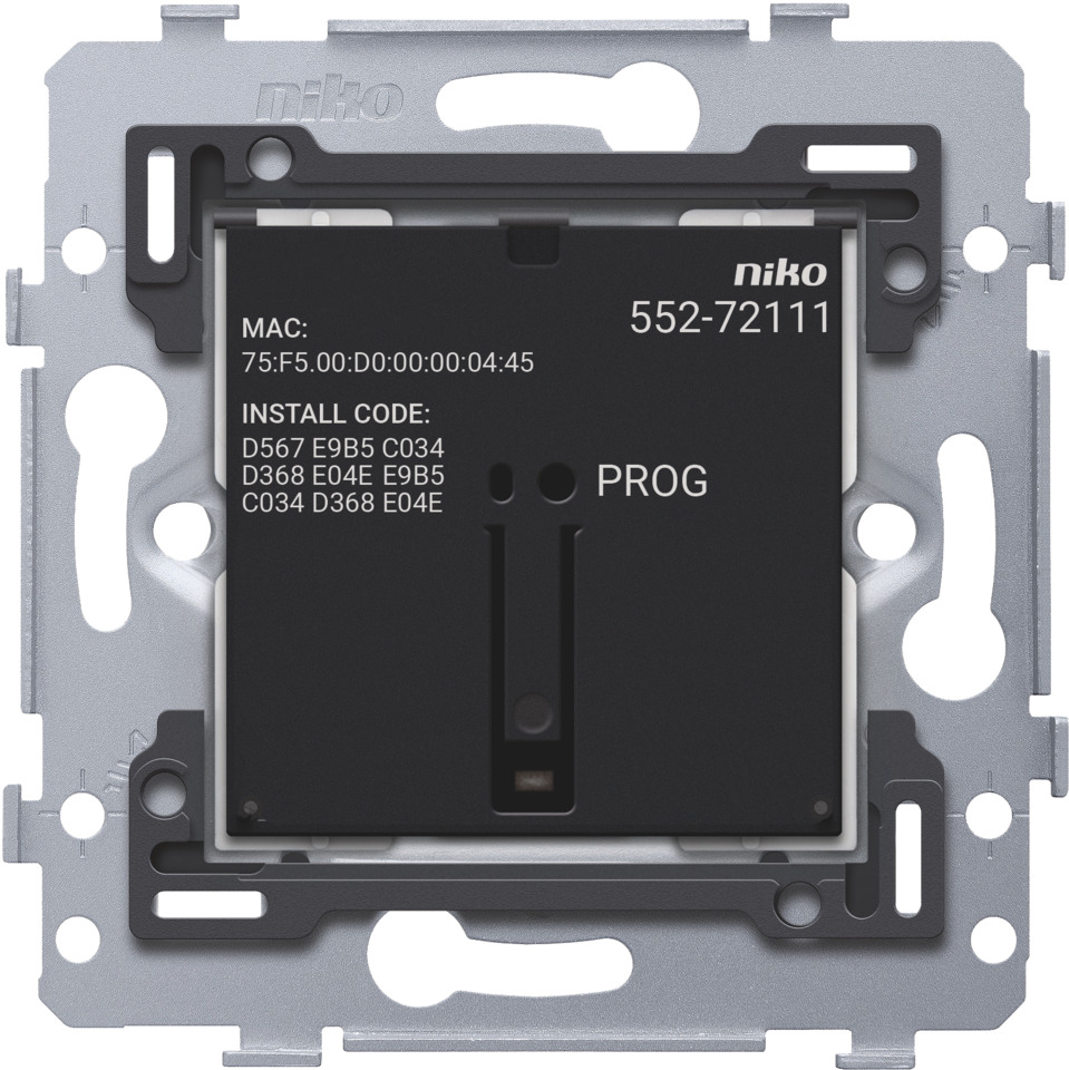 Niko Verbundene Einzelne Schalter Zigbee 10A Smarte Steuerung - 552-72111