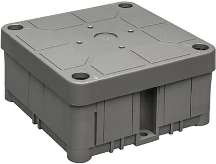 Caja De Conexiones ABB 3640 S Con Tapa Y Entradas De Cable - 1SPA007130F9110