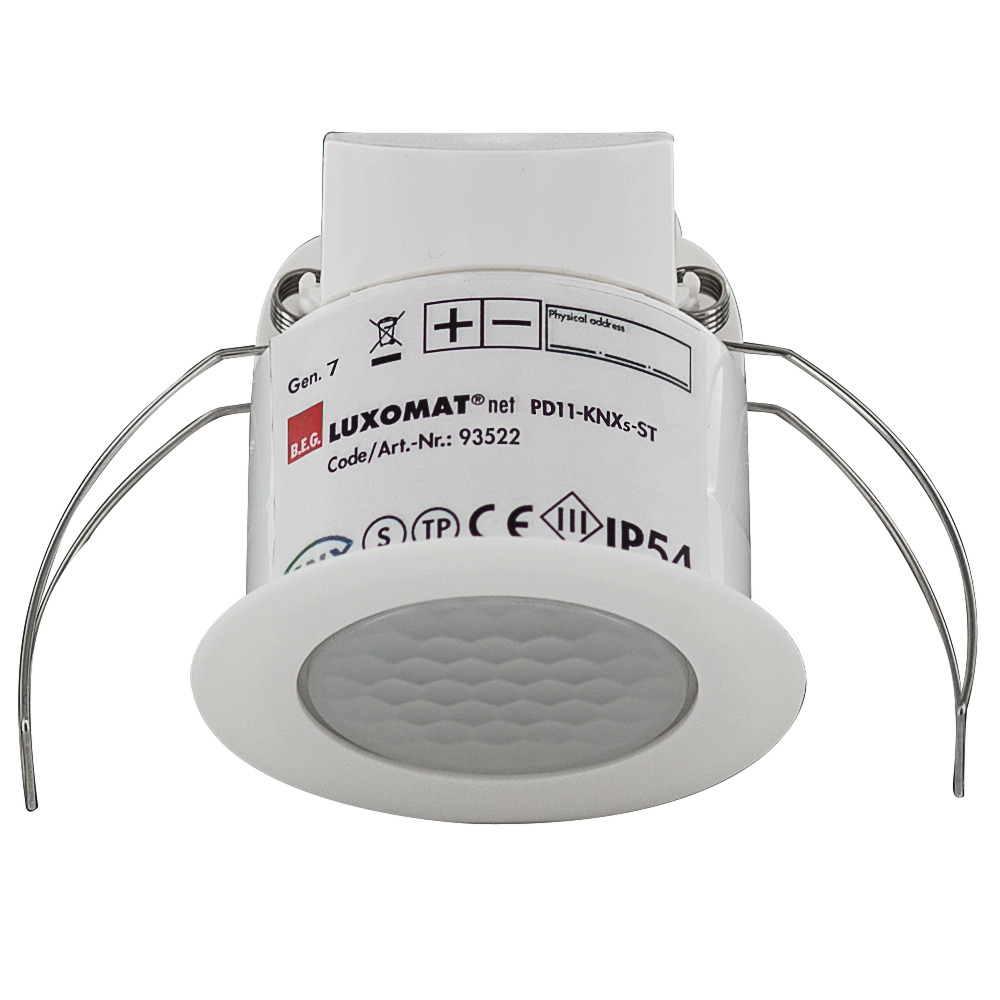 KNX Präsenzmelder PD11 Sicher IP54 9m Weiß - 93522