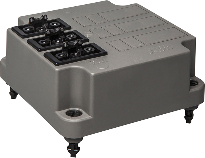 ABB 3640 Connector Abdeckung Mit Drei AC166 Anschlüssen - 1SPA007131F9520