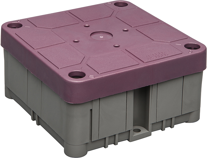ABB Recycled Junction Box 3640 With Red Cover - 1SPA007130F9120