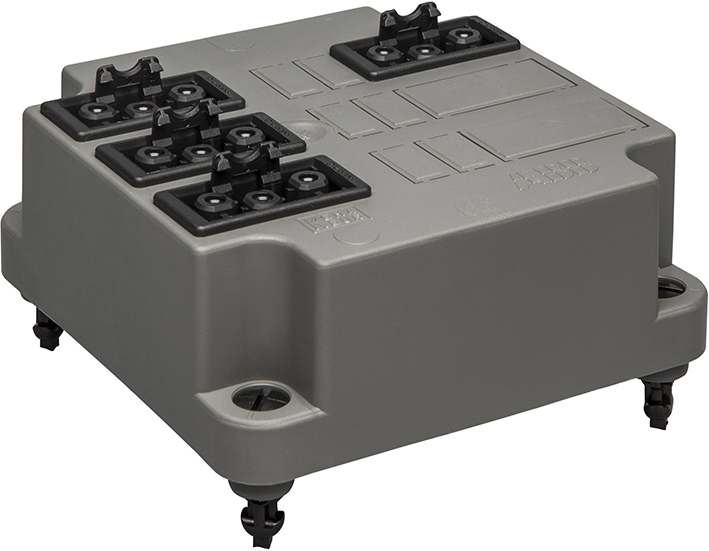 ABB 3640 GST18 Abdeckung Der Verbindungsdose Mit 4x3P Anschlüssen - 1SPA007130F9535