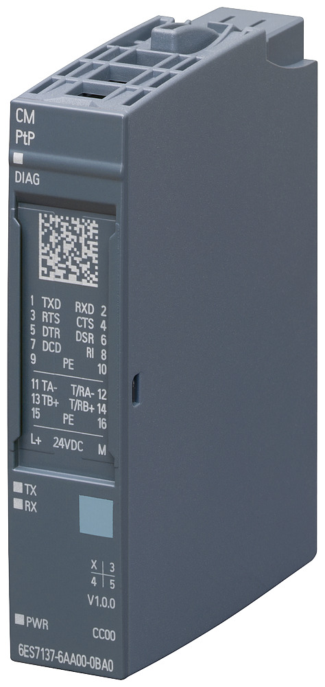 Siemens Et 200Sp Module De Communication Série Rs232/485 - 6Es71376Aa010Ba0