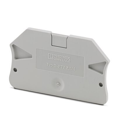 Phoenix Contact Gray End Plate D-PTV 6 - 1180894