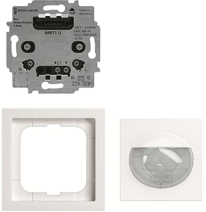 ABB Busch Bewegungsmelder 180 Flex Multi Komfort Set - 2CKA006800A3024