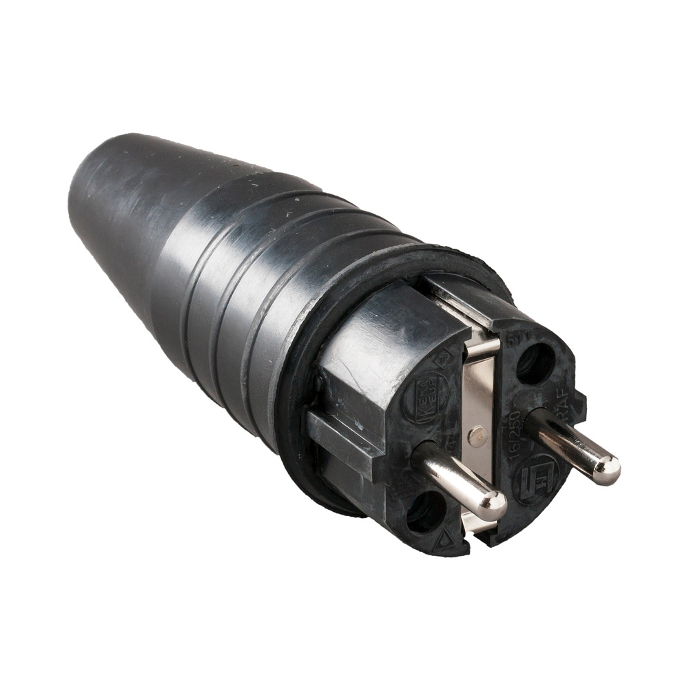 Heavy Duty Industrial Rubber Power Plug 16A 250V - 104446