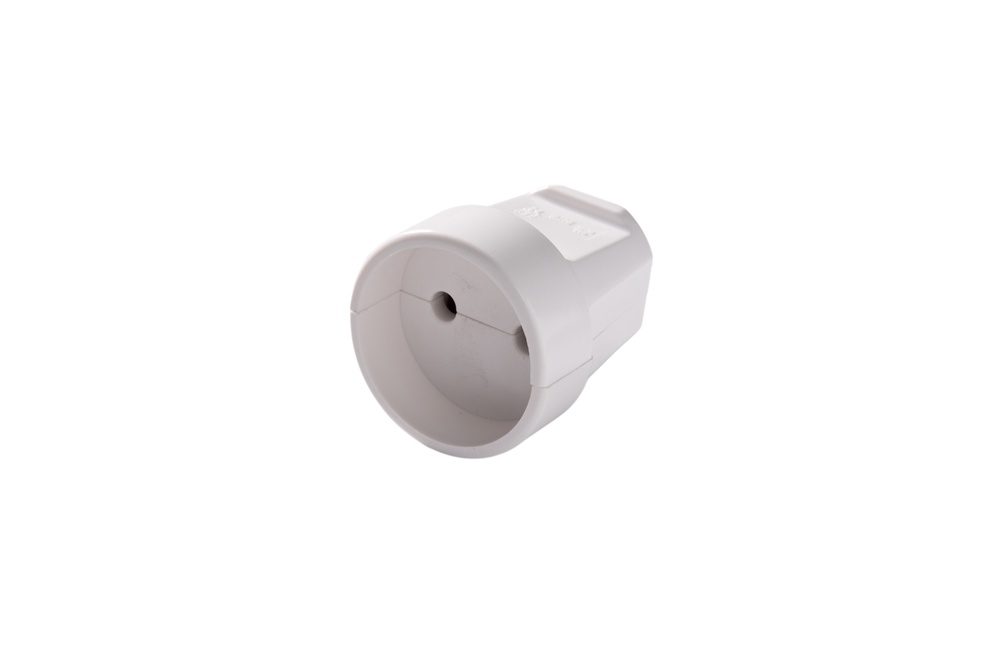Martin Kaiser 632 KWS Ungrounded Coupling Socket White - 632/KWS