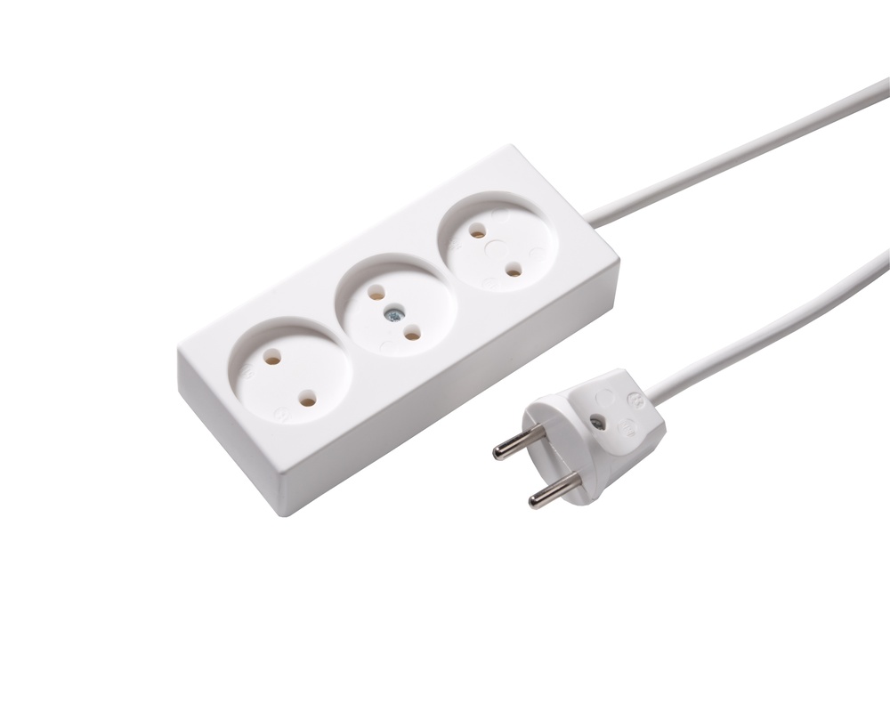 Martin Kaiser 3-Way Power Strip 1.5M Cable Ungrounded (European Socket) - 511ZL/15/KWS