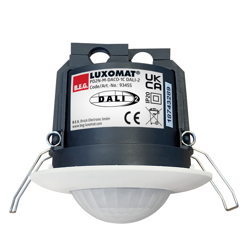 Beg Pd2N Dali-2 Bewegungsmelder 10M Reichweite Weiß Ip20 - 93455
