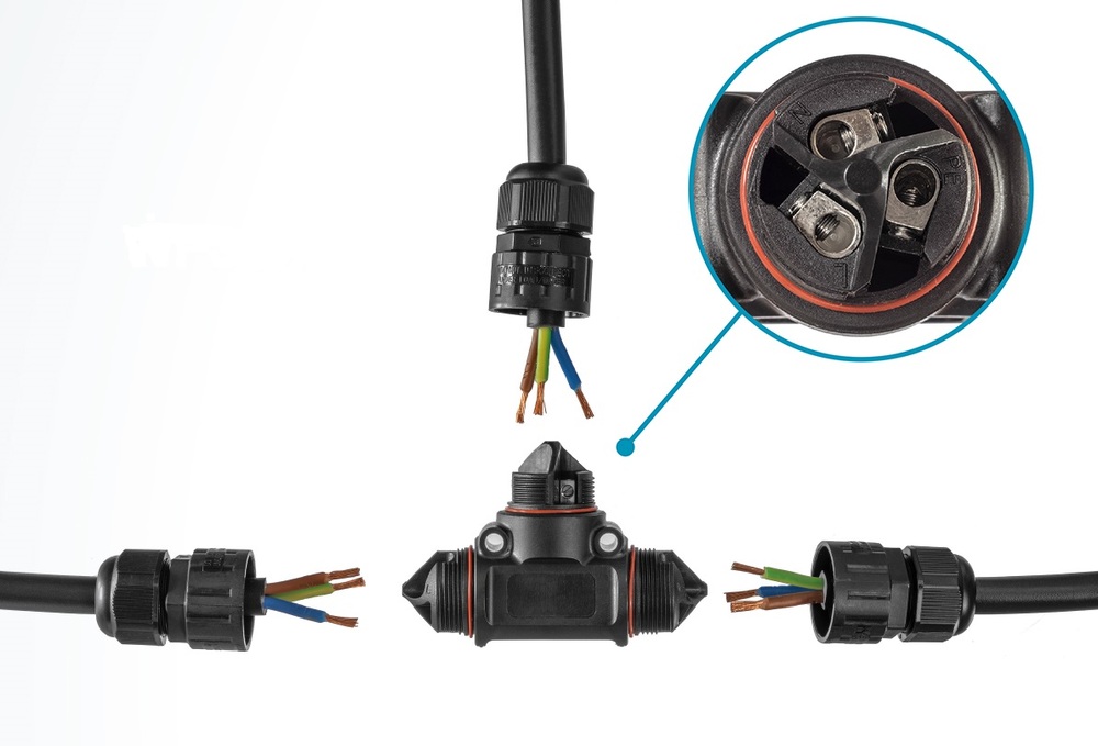 Boîte De Jonction De Câble Étanche IP68 3P 32A 450V - CBIP68P3T