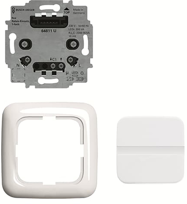 ABB Busch-Jaeger Interruptor Confort Flex Set Con Unidad De Control - 2CKA006800A2908