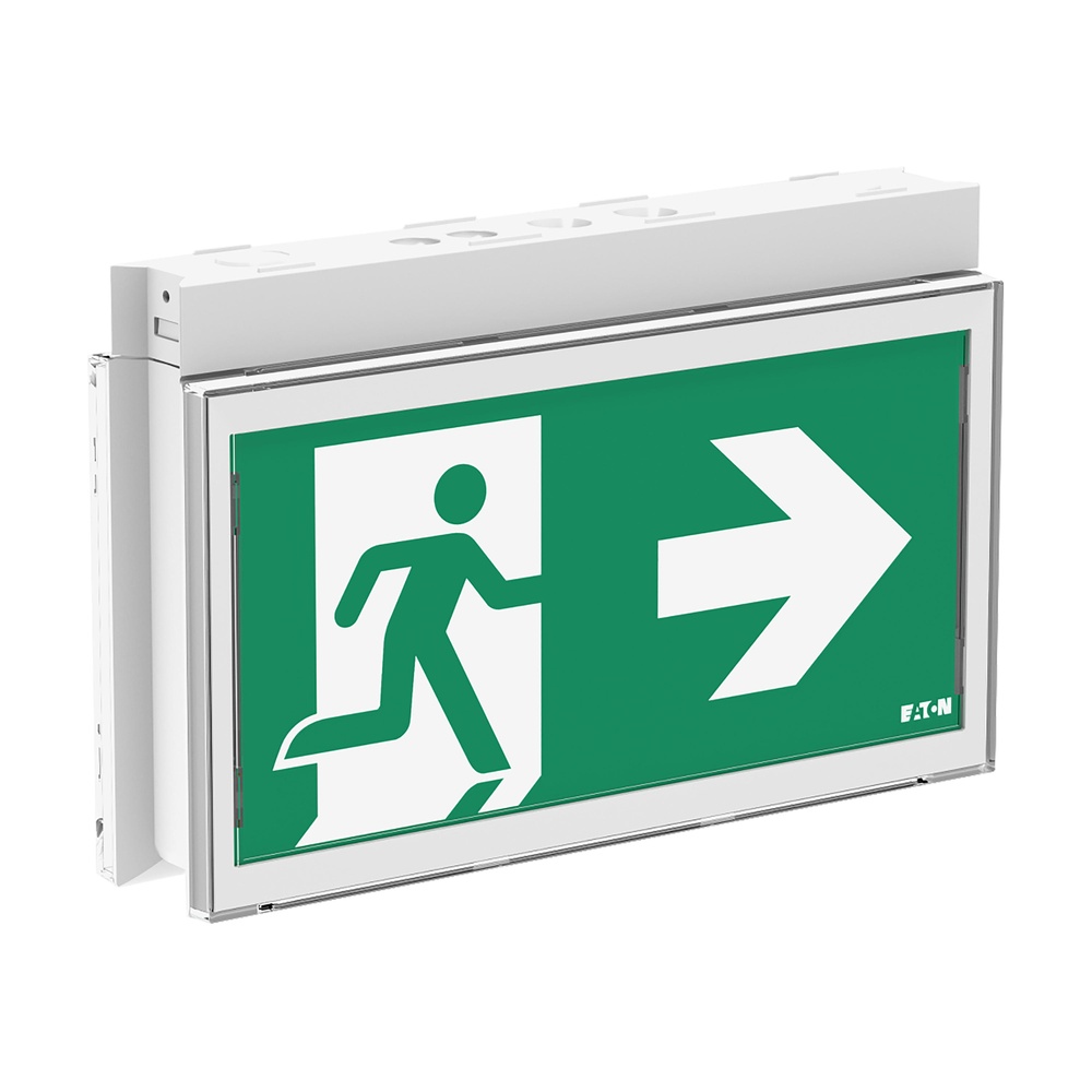 Eaton FlexiTech LED Lumière De Sortie De Secours Au Plafond IP65 - FT2EC4IUCGL18IP