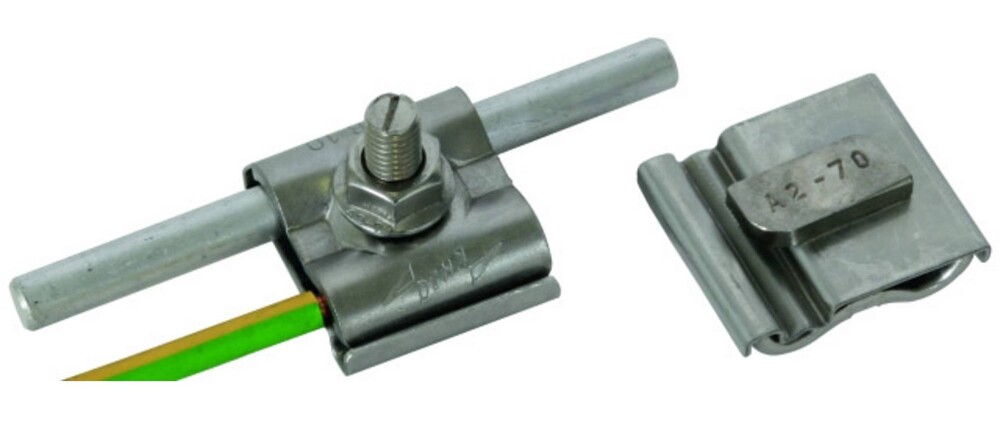 Acier Inoxydable M8 Pince De Mise À La Terre Pour ValkPro+ - 762806