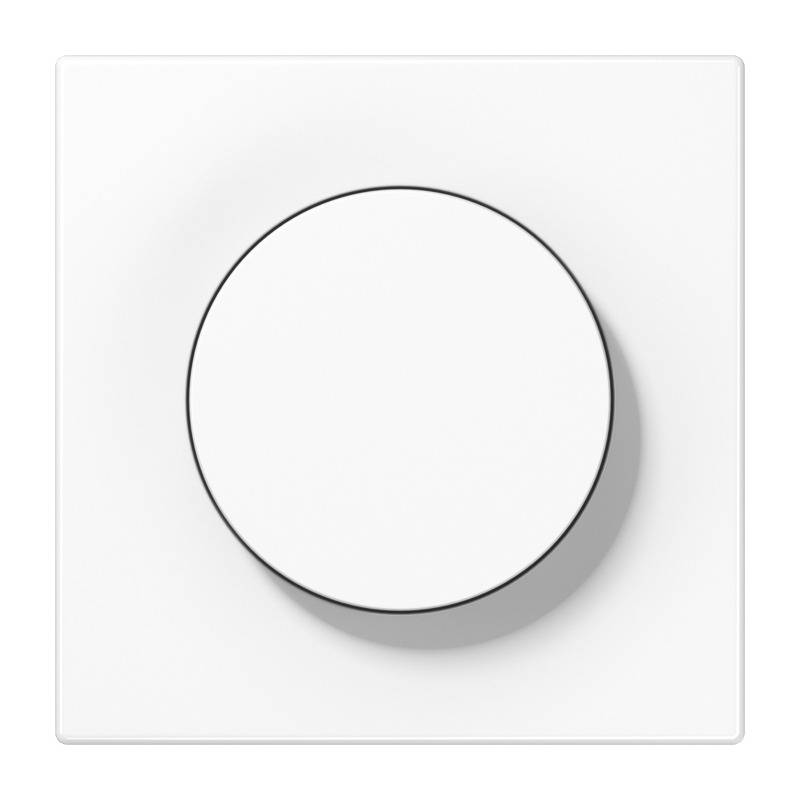 Jung LS Series Rotary Dimmer Cover Alpine White - LS1740WW