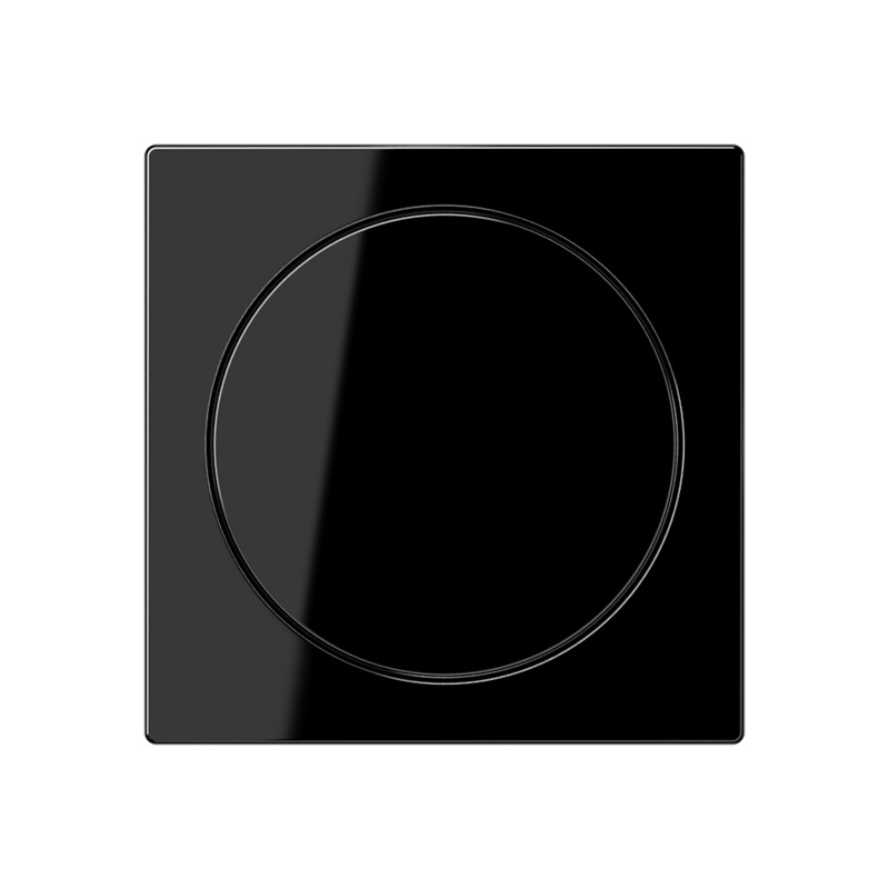Jung A Serie Zwarte Rotary Dimmer Afdekking - A1740SW