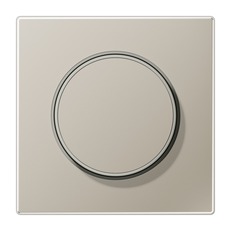 Jung LS Serie RVS Rotary Dimmer Afdekking - ES1740
