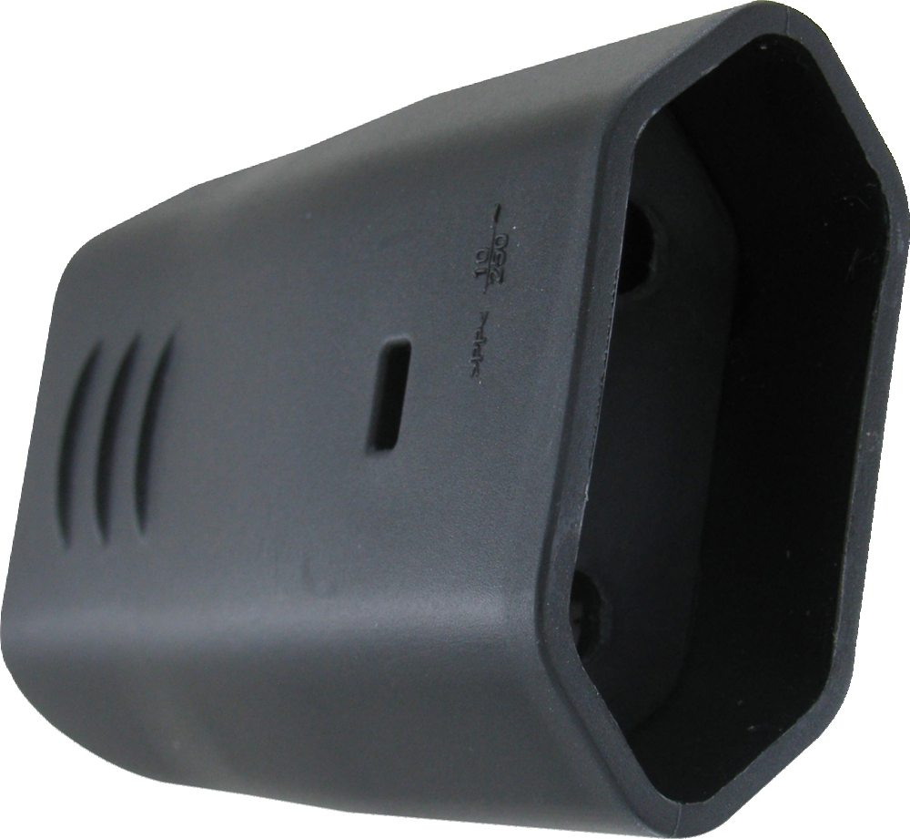 Euro Power Connector 2.5A Black - 187005001