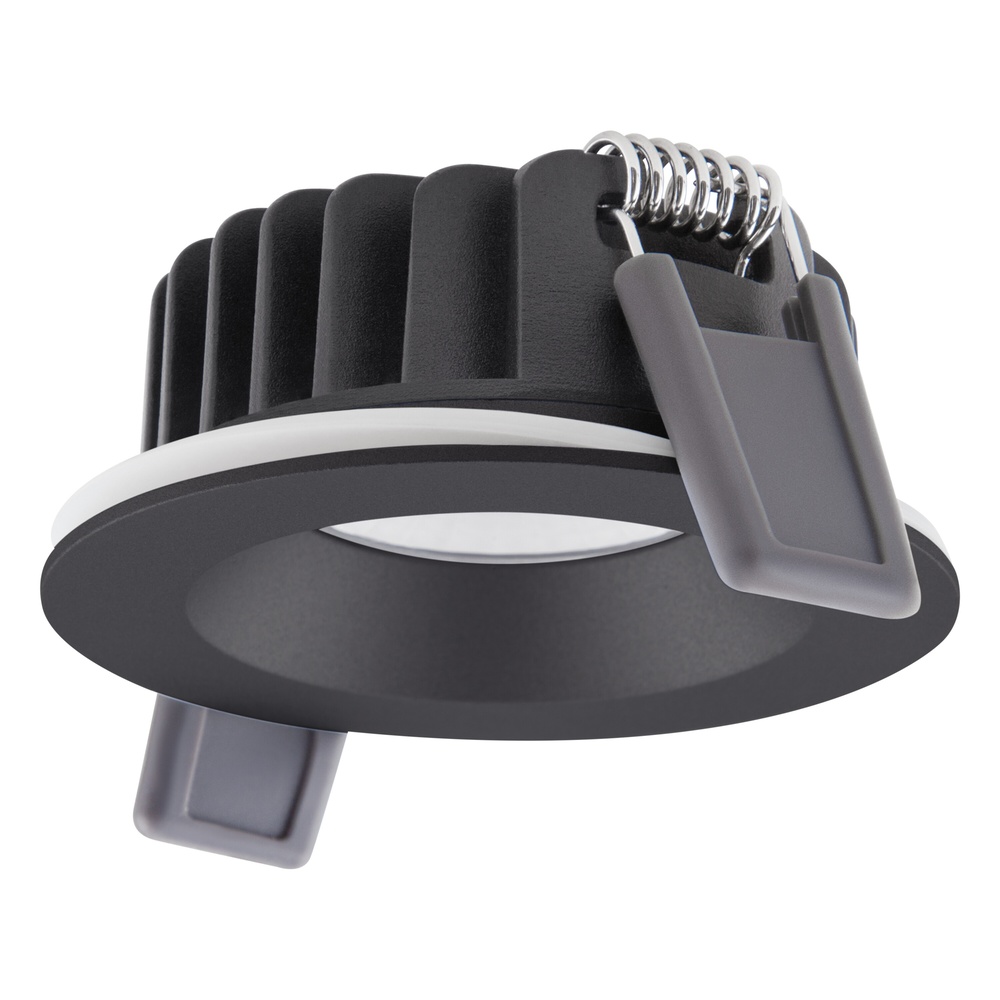 Led Einbauleuchte 6W Ip65 Dimmbar Schwarz - 4058075799967