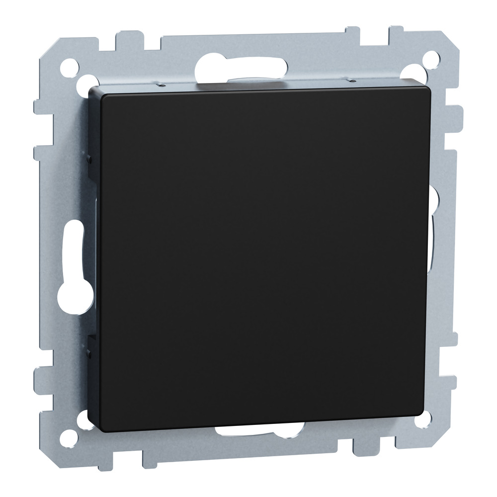 Schneider Electric M Serie Lege Afdekkingplaat Zwart - MEG4075-0403