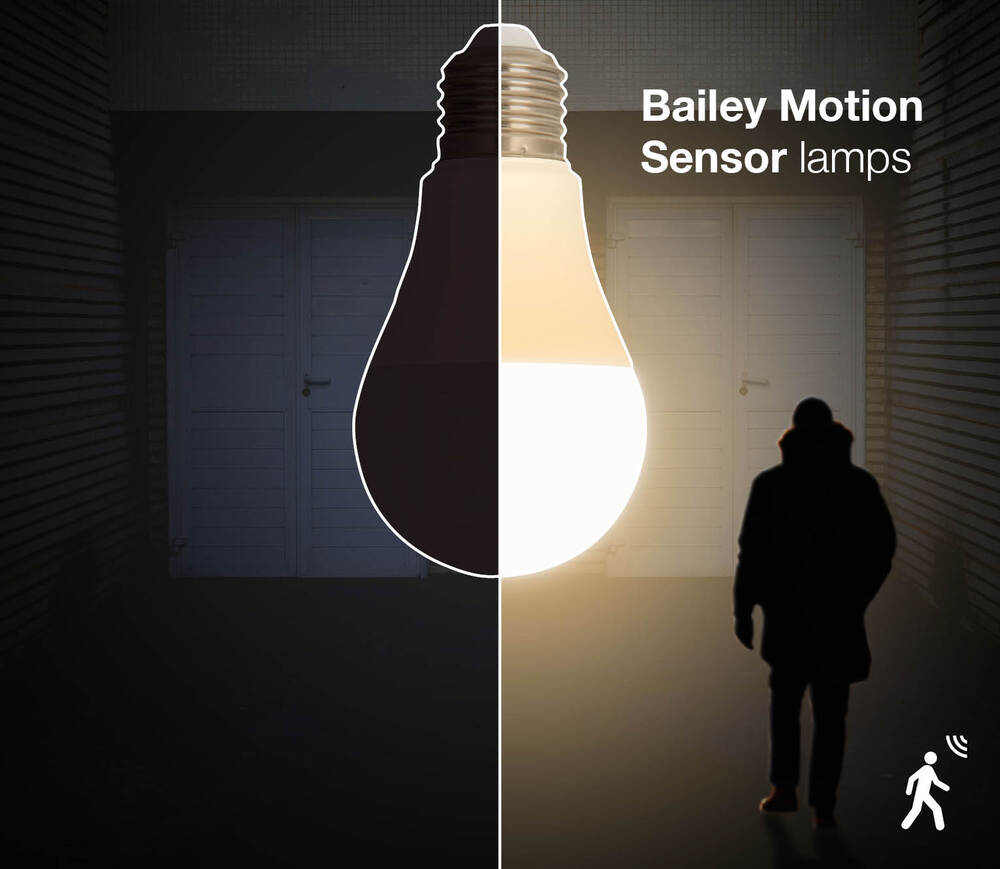 Bombilla Led Con Sensor De Movimiento E27 9W 820lm 2700K - 145744